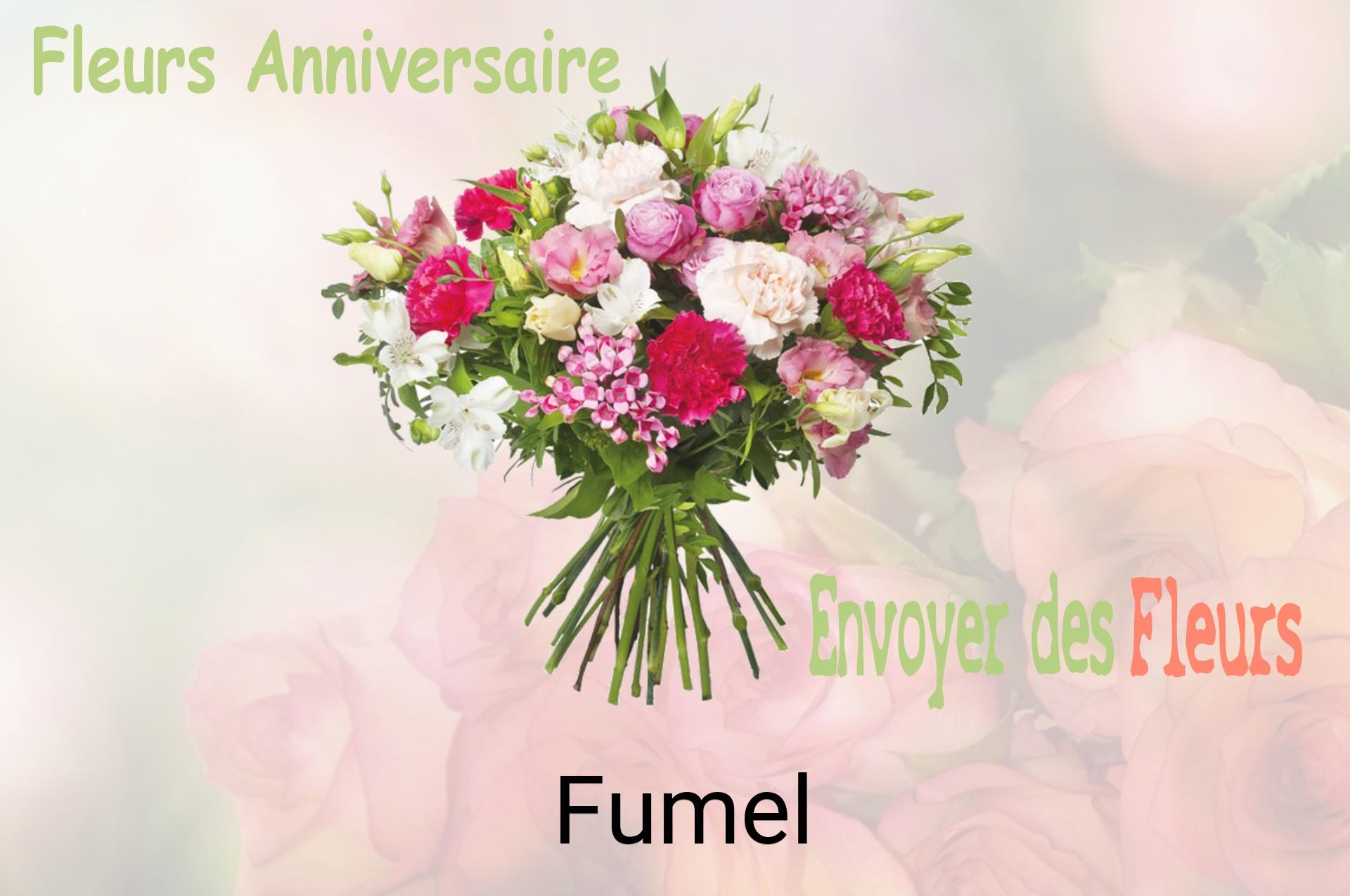 Bouquet de fleurs d’anniversaire livré à Fumel